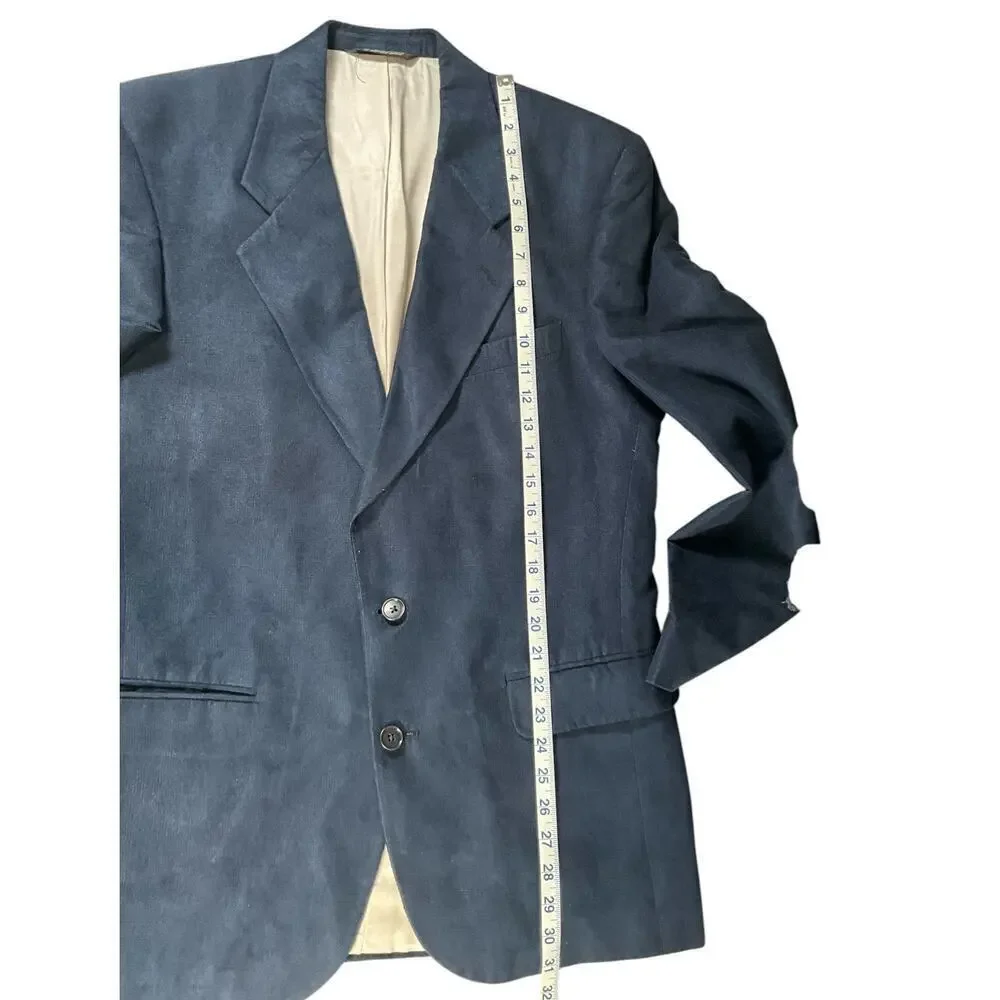 Christian Dior Le Connaisseur Pari New York Mens Suit Jacket Soft Imported Fabri